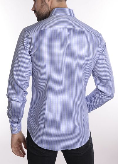 Рубашка приталенного кроя PKT107.06, S