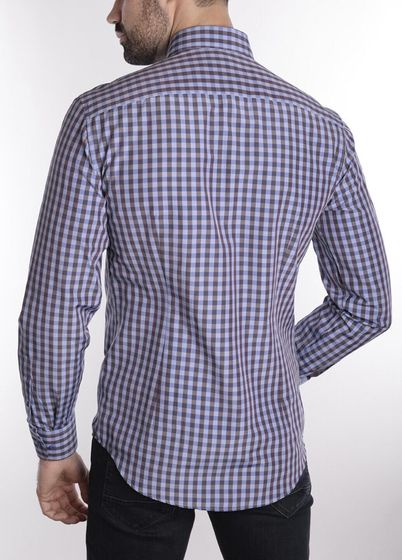 Рубашка приталенного кроя PKT500.05, S