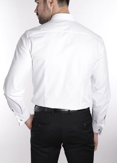 Рубашка приталенного кроя под запонки ZPT11.00, S